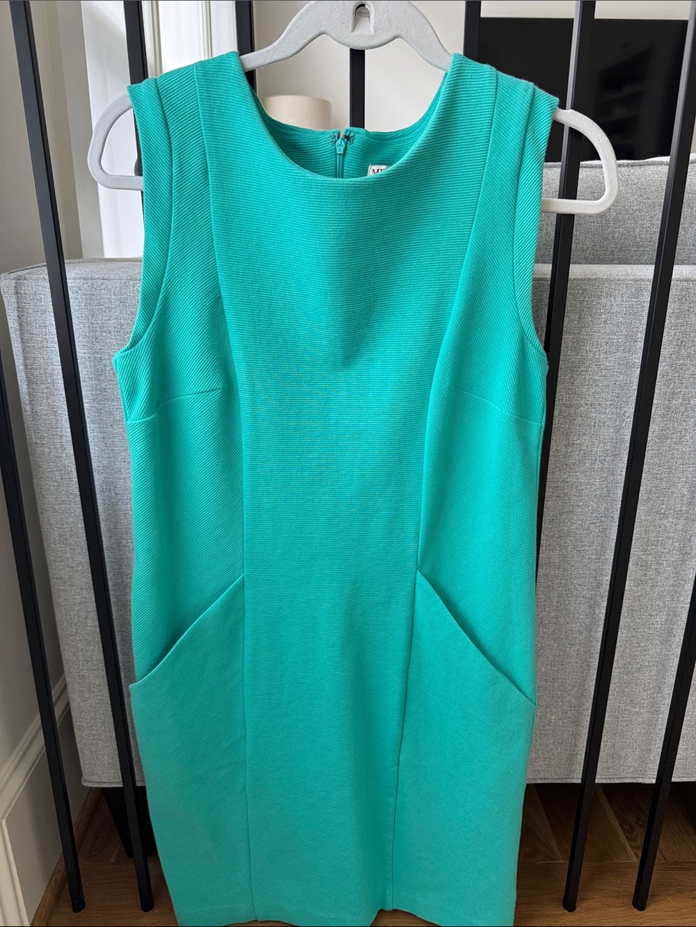 Merona Turquoise Sleeveless Midi Dress